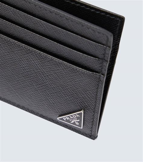 men card holder prada|Prada credit card holder wallet.